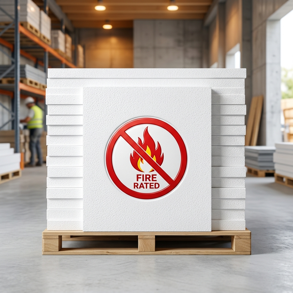 Flame retardant EPS insulation boards
